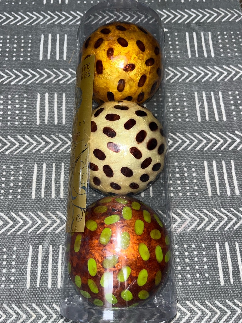 Decorative Spheres Capiz Orbs Vase Fillers Unique